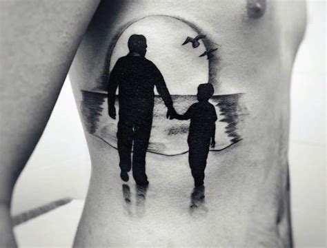 tatuajes padre e hijos|Tatuajes que simbolizan el amor eterno entre padres e hijos